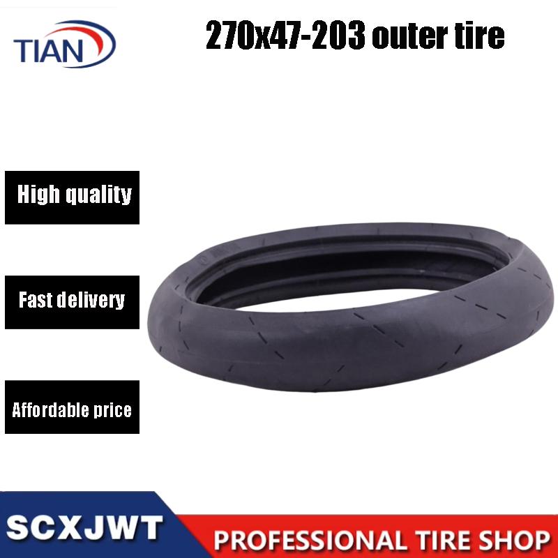 Scooter Tire - 270x47-203 verdikte en slijtvaste bandmodificatie voor