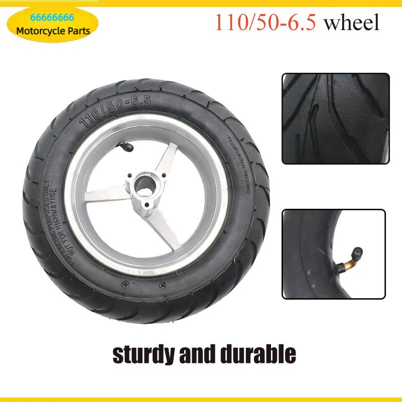 Scooter Tire - Hoogwaardige materialen, 110/50-6.5 achterbanden, wielband met