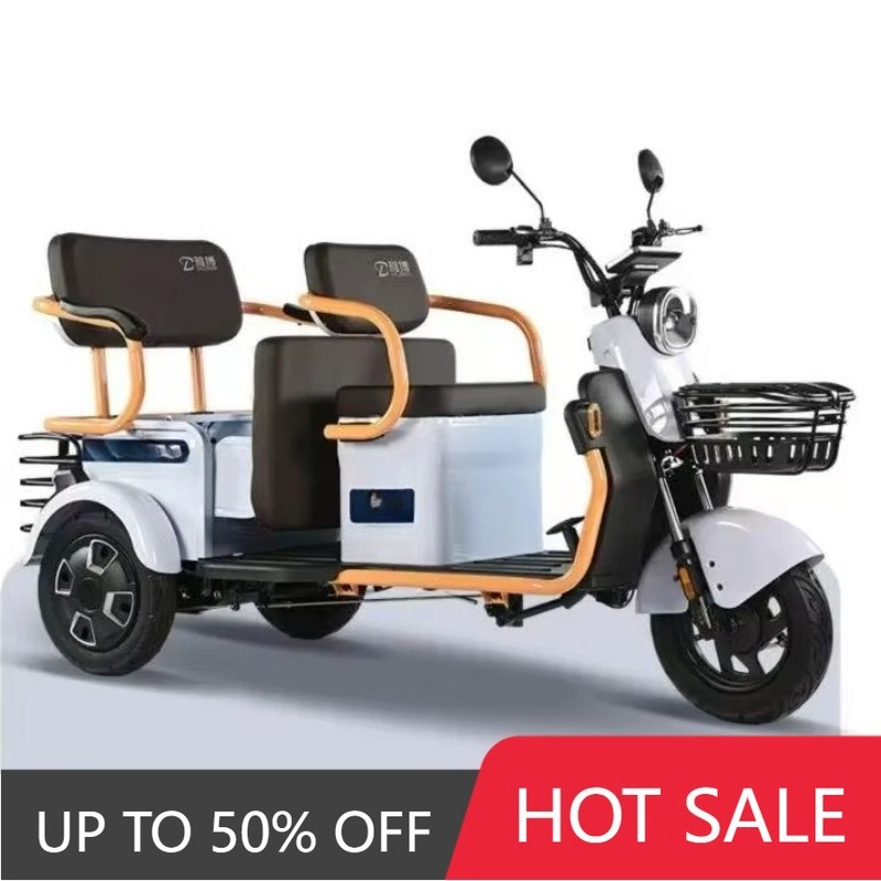 Electric Scooter Adults - QQW Elektrische driewieler, driewieler scooter met
