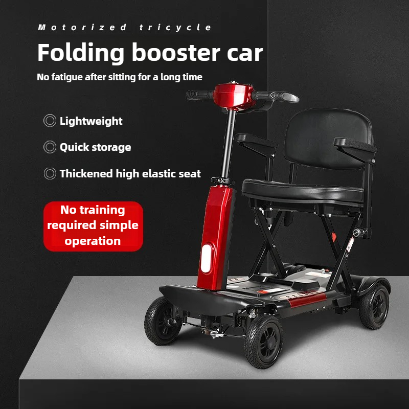 NIEUW 4-wielige ouderen gehand - Folding Electric Scooter recensie en prijs